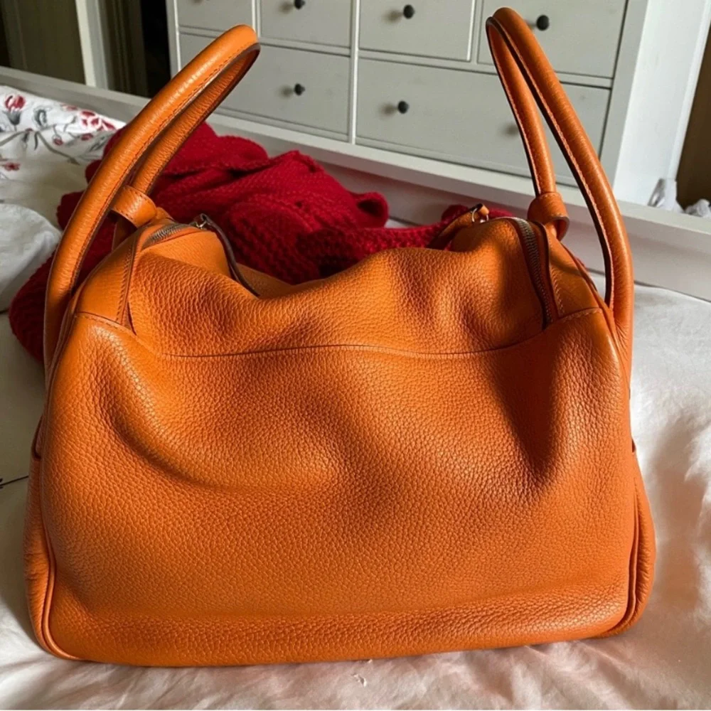Hermès Lindy 34 in Signature Orange